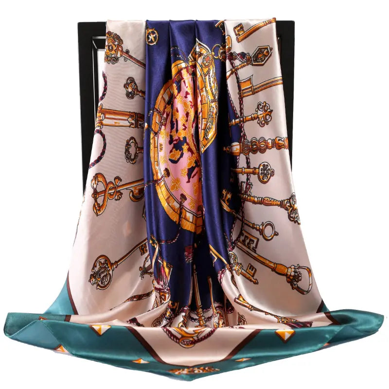 Stylish Women Silk Scarf_Vivareflex_Online