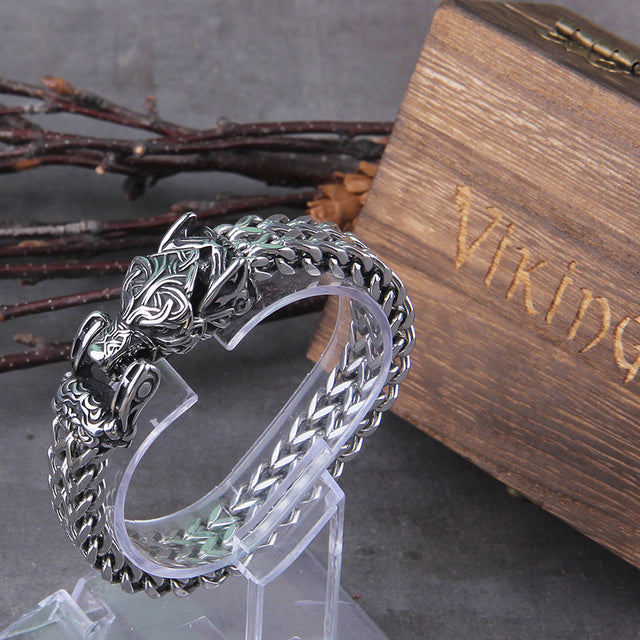 Pulsera vikinga para hombre