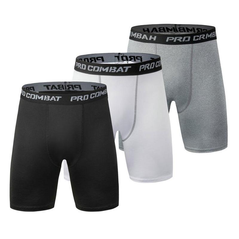 Short de fitness élastique pour homme